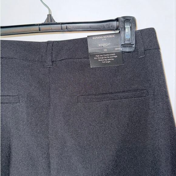 New Banana Republic High Waist Bootcut Dress Pants Women's size 10P - Picture 6 of 10